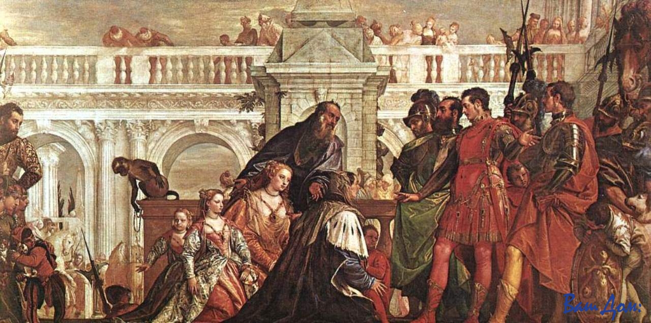 Veronese,_Paolo_-_The_Family_of_Darius_before_Alexander_-_1565-7