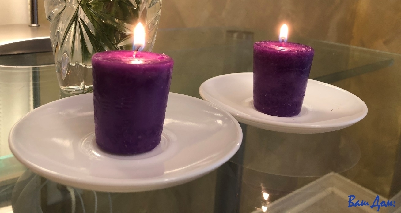 свеча фиолетовая IMG_4888
