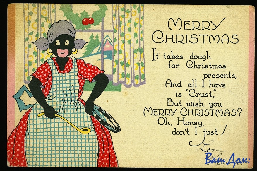 рождественская открытка
